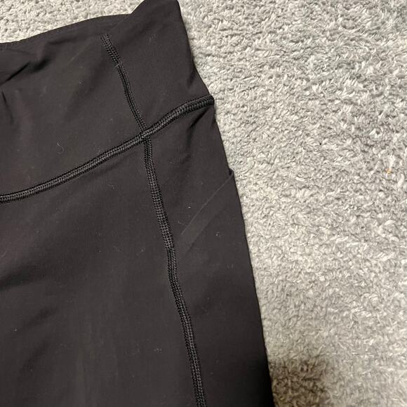 Lululemon Leggings Womens 4 Pace Rival Black Crop Pants Pockets X10416 22” - Picture 3 of 9